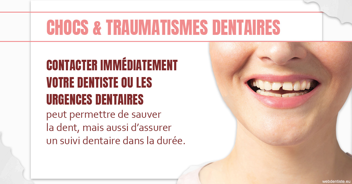 https://www.lecabinetdessourires.fr/2023 T4 - Chocs et traumatismes dentaires 01